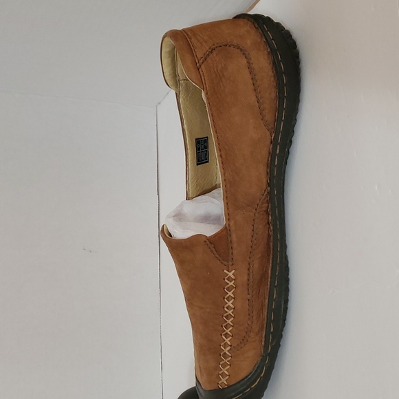 Keen Comfort cushion support mocs Brown leather EUC - Picture 9 of 14